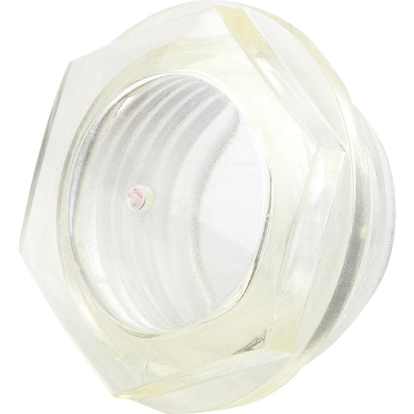 Kipp Oil Level Sight Glass D1=G2, D=74, Form:A Without Reflector, Thermoplastic K0445.174200 - main